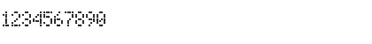Download DotMatrix TwoNarrow Font