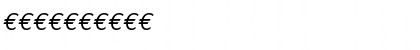 Download Euro Mono Italic Font