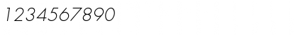 Download Futura Light Oblique Font