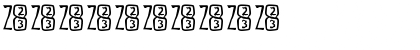 Download Zone23_asunder E23 Font