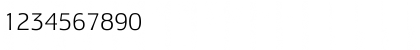 Download LesmoreLightTab Regular Font Numeric Preview