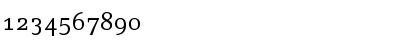 Download LinoLetter Roman Small Caps & Oldstyle Figures Font Numeric Preview