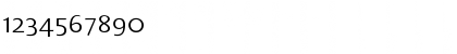 Download Lisboa Sans OSF Light Regular Font Numeric Preview