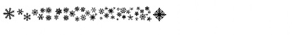 Download DH Snowflakes Regular Font