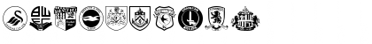 Download English Football Club Badges Regular Font