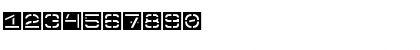 Download InvertedStencil Regular Font