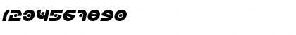 Download Kovacs Spot Italic Italic Font Numeric Preview