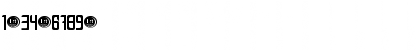 Download Leven Regular Font Numeric Preview