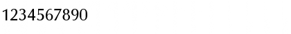 Download Lewellyn Regular Font Numeric Preview