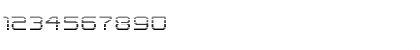 Download Light Brigade Gradient Regular Font Numeric Preview