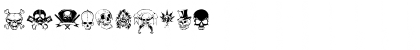 Download only skulls Regular Font Download only skulls Regular Font