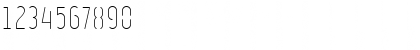 Download Ruler Stencil Thin Regular Font