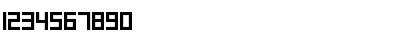 Download SquareFont Regular Font Numeric Preview