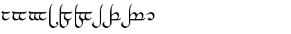 Download Tengwar-Elesil Medium Font Download Tengwar-Elesil Medium Font
