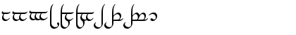Download Tengwar-Elesil Normal Font Download Tengwar-Elesil Normal Font