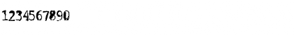 Download VTKS SOLUǃO CRIATIVA Regular Font Numeric Preview