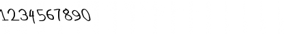 Download B&#57056Bڲk OpObl Font Numeric Preview