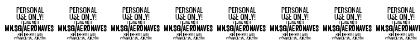 Download Aeronaves PERSONAL USE ONLY Regular Font