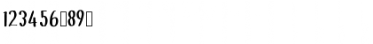 Download BeachHouse Medium Font Numeric Preview