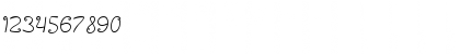 Lencir Regular Font Numeric Preview Lencir Regular Font Numeric Preview