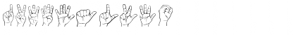 Download Lengua De Senas Chilena Hef Regular Font