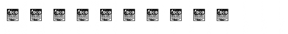Download Rusty&Gosh_PersonalUseOnly Regular Font Numeric Preview