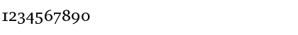Download Charter OSF BT Roman Font Numeric Preview