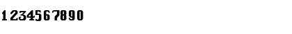 Download Seville Regular Font Numeric Preview