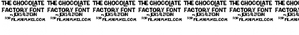 Download Chocolate Factory Regular Font