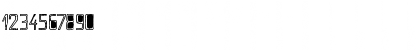 Download Cײdoba Regular Font Numeric Preview