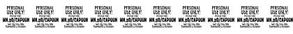 Download Capoon PERSONAL USE Light Italic Font