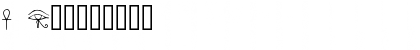 Download Egypt - nov&#56371ac Regular Font Numeric Preview