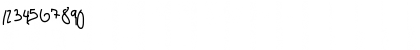 Download F䬳cher Normal Font Numeric Preview