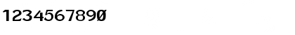 Download Wonton 2 Bold Font Numeric Preview
