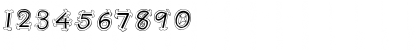 Oshare Regular Font Numeric Preview Oshare Regular Font Numeric Preview