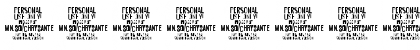 Download Chrysante PERSONAL USE Bold Font