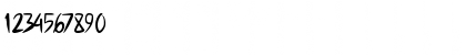 Lightning Bolt Regular Font Numeric Preview Lightning Bolt Regular Font Numeric Preview