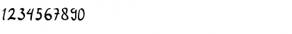 Download Separate Regular Font Numeric Preview