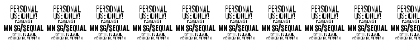 Download Sequal Regular PERSONAL USE Regular Font