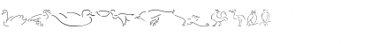 Download Animal Sketches Regular Font
