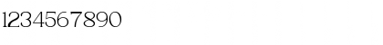 Download Luimp Regular Font Numeric Preview