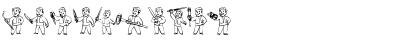 Download Pip Boy Weapons Dingbats Regular Font