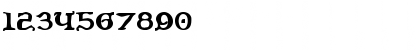 Download Queen & Country Bold Bold Font Numeric Preview