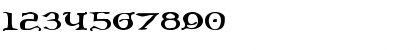 Download Queen & Country Expanded Expanded Font Numeric Preview