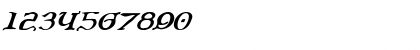Download Queen & Country Italic Italic Font Numeric Preview
