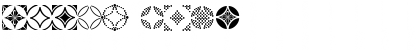 Download SevenTreasuresOrnamentsITC Medium Font Numeric Preview