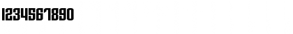 Download SF Archery Black Rounded Regular Font Numeric Preview