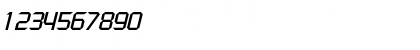 Download ShoestringSSK Italic Font Numeric Preview