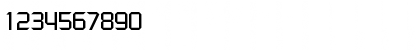 Download ShoestringSSK Regular Font Numeric Preview