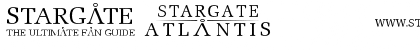 Download Stargate Atlantis Glyphs Regular Font